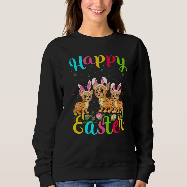 Moletom Bobcat Funny Easter Felz pascoa Coelhinho Bobcat (Frente)