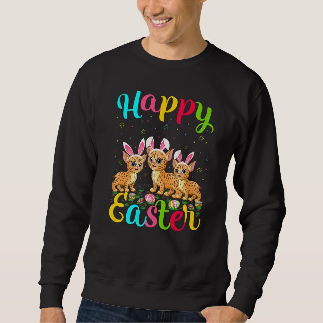 Moletom Bobcat Funny Easter Felz pascoa Coelhinho Bobcat (Frente)
