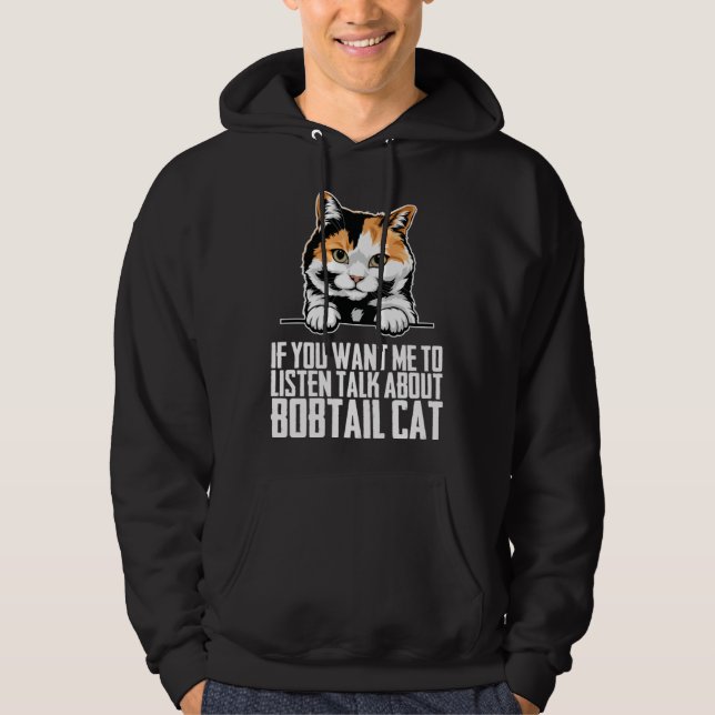 Moletom Bobtail  Bobtail cats  Bobtail mom (Frente)