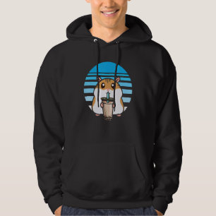 Moletom Boca-branca Hamster de Chá Boba Tea Fanatic Hamste