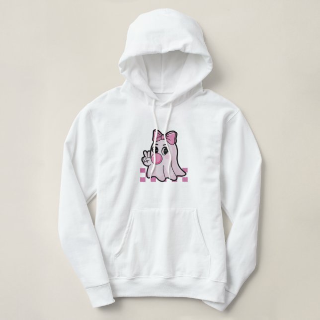 Moletom Boca Brilhante Ghost Bonita (Frente do Design)