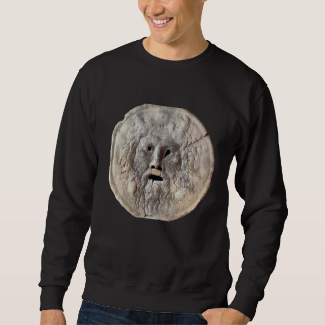 Moletom Boca da Verdade - La Bocca della Verità, Roma Itál (Frente)