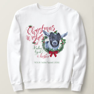 Moletom BOCA  Natal Deseja Cabra De Cabra De Beija Pygmy 2