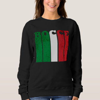 Moletom Bocce Ball Player Italia Italy Flag Bocce