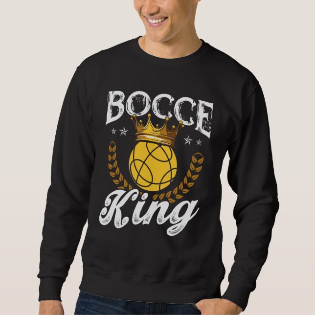 Moletom Bocce King Bocce Ball (Frente)