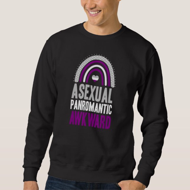 Moletom Boêmia Asexual do Orgulho Asexual Panromântico (Frente)
