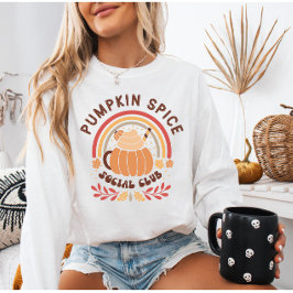 Moletom Boho Chic Pumpkin Spice Club