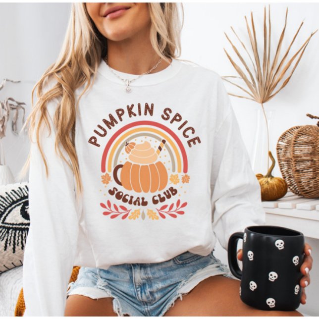 Moletom Boho Chic Pumpkin Spice Club (Criador carregado)