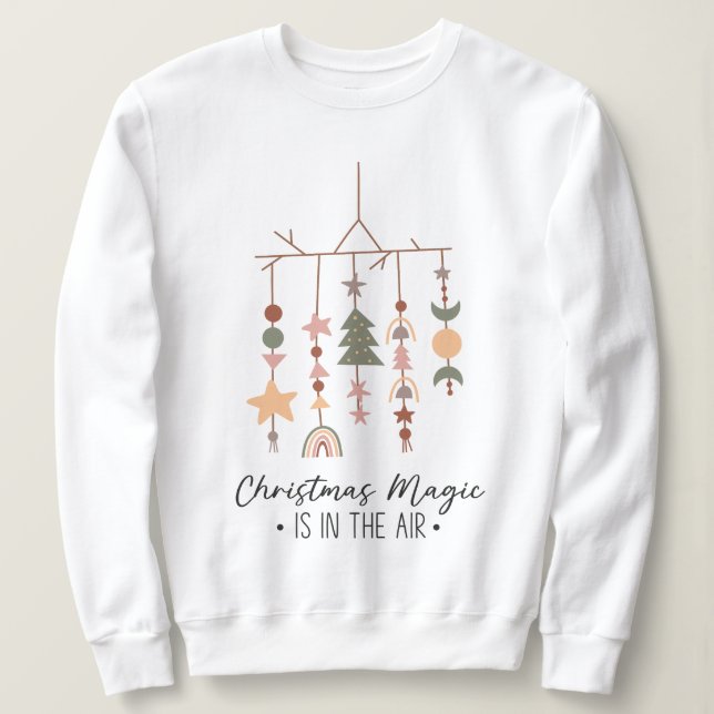 Moletom Boho Christmas Magic FEST Holiday (Frente do Design)