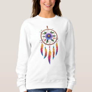Moletom Boho Dreamcatcher Art Sweater