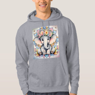 Moletom Boho Elephant 🌼 🐘 Paz e Petais