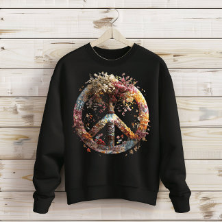 Moletom Boho Hippie Sinal de Paz