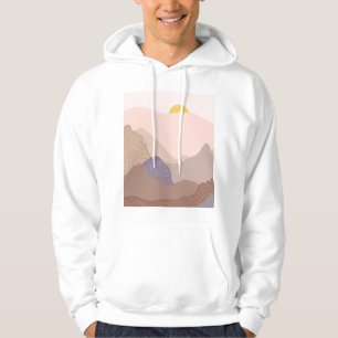 Moletom Boho Mountain Art Impressão