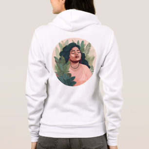 Moletom Boho Plant Lady Sweatshirt - Plus-Size Brown-Skin
