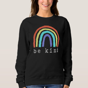 Moletom Boho Rainbow Be Kind Prid Lbgtqia