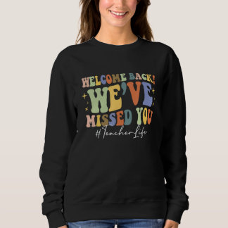 Moletom Boho Vintage Teacher Life Welcome Back To School