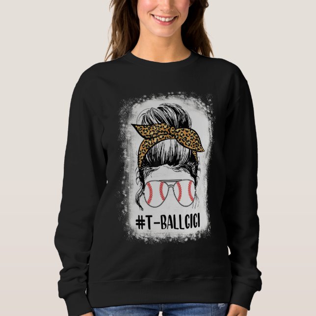 Moletom Bola Branqueada Gigi Life Mensagem Bun Leopard (Frente)