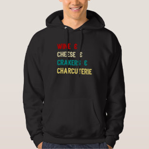 Moletom Bolachas de Queijo de Vinho Fato de Conselho Charc