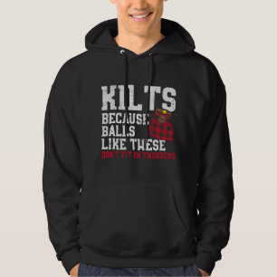 Moletom Bolas de Homens Como Essas Piadas Escocesas Kilt C