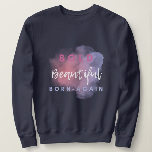 Moletom Bold BeauBonito Nascer-Novamente (Frente do Design)