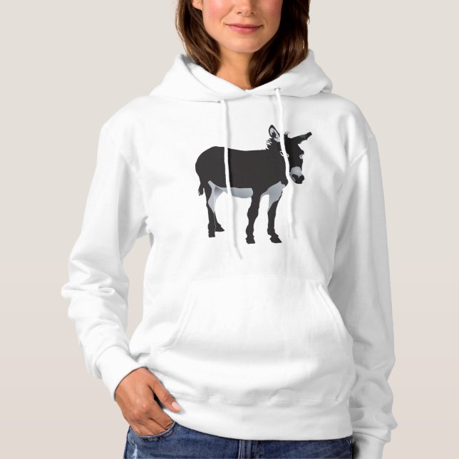 Moletom Bold Donkey Silhouette Animal (Frente)