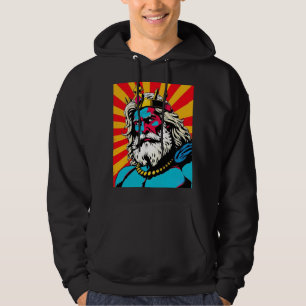 Moletom Bold Pop Art Zeus - Ilustração Colorida de Deus Gr