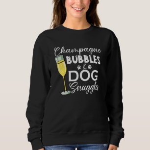 Moletom Bolhas de Champanhe e Sugestões de Cão