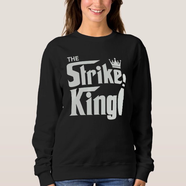 Moletom Boliche Strike Parody King Bowler League (Frente)