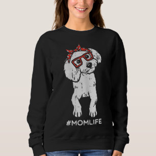 Moletom Bolinhas de Poodle Bandana Cachorro de Dia de as m