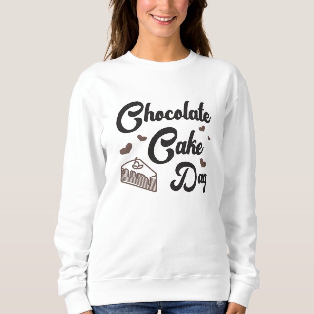 Moletom Bolinho de Chocolate Doce Presente no Deserto de A (Frente)