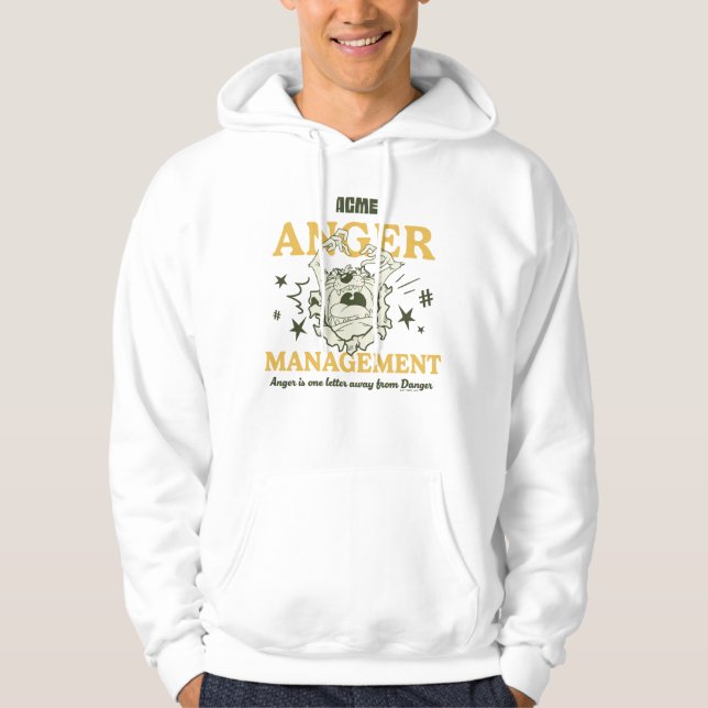 Moletom BOLSAS DE CARRO™ |TAZ™ ACME Anger Management (Frente)