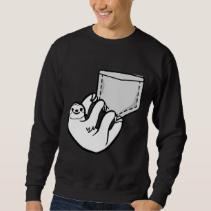 Moletom Bolso Bonito Pocket Sloth Percorrendo