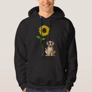 Moletom Bom dia Sunshine Labrador Retriver Sunflower