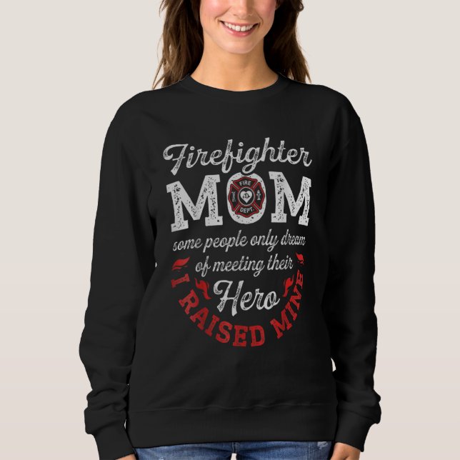 Moletom Bombeiro Mãe Bombeiro Mães Orgulhosa (Frente)