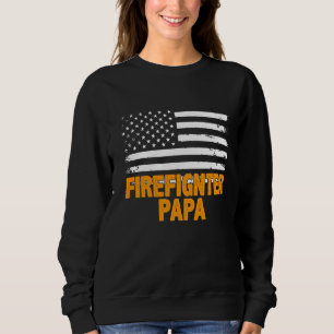 Moletom Bombeiro Papa Dia de os pais de Sinalizador Americ