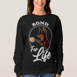Moletom Bond Life Doberman Dog Cães Pet Ative