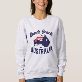 Moletom Bondi Beach, Austrália, Crewneck Sweatshirt,