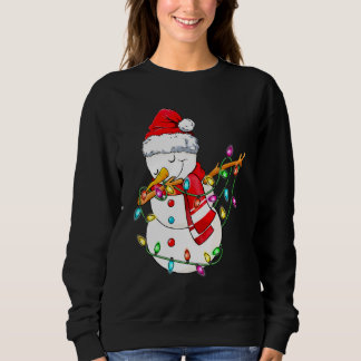Moletom Boneco de Neve Fazendo Dab Papai Noel Natal Menino