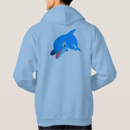 Moletom Bonita Cartoon Dolphin Hoodie