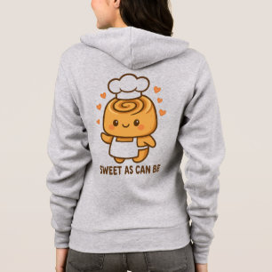 Moletom "Bonita Cinnamon Roll Chef - Kawaii Baking Design