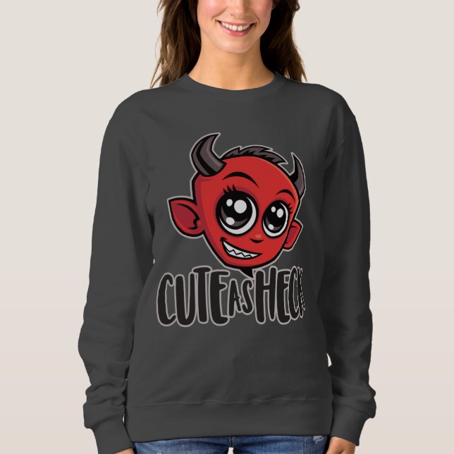 Moletom Bonita como o diabo (Frente)
