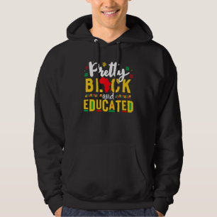 Moletom Bonita Negra e Educada Eu Sou a Forte Africana
