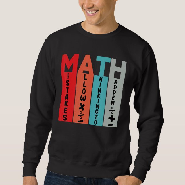 Moletom Bonita Professora de Matemática, Paz, Amor Matemát (Frente)
