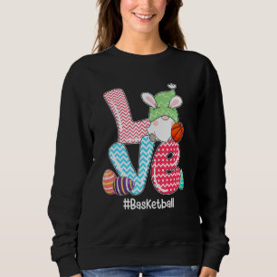Moletom Bonito Amor Coelhinho Gnomo Ovos de Basquete Caçan