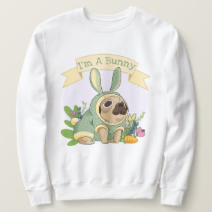 Moletom Bonito Coelhinho Pug