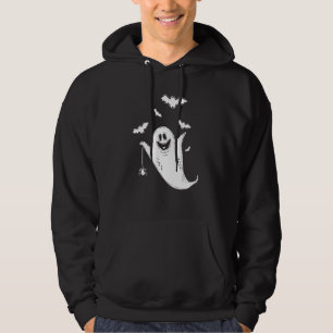 Moletom Bonito Dia de as Bruxas engraçado Ghost Bats Fanta
