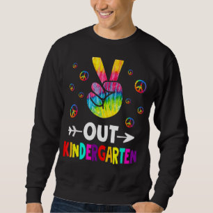 Moletom Bonito Graduação - Tie Dye Peace Sign Mover Kinder