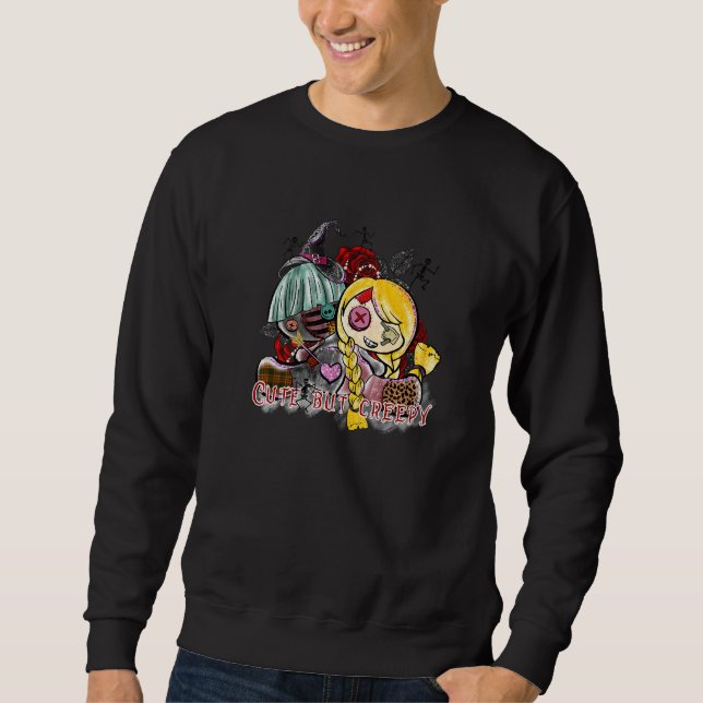 Moletom Bonito Mas Sinistro Boneco Voodoo Halloween Sombri (Frente)