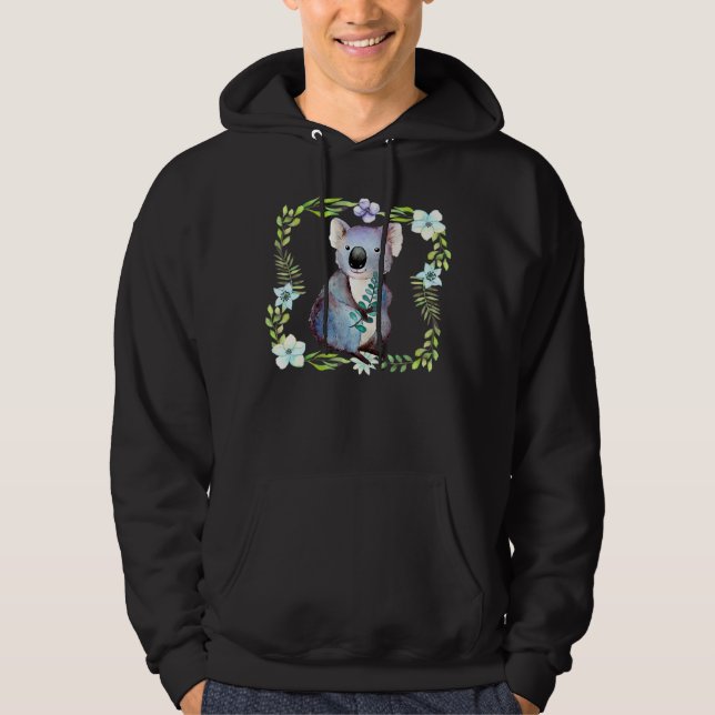 Moletom Bonito Watercolor Cute Koala (Frente)
