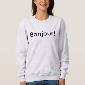Moletom Bonjour! Camisola